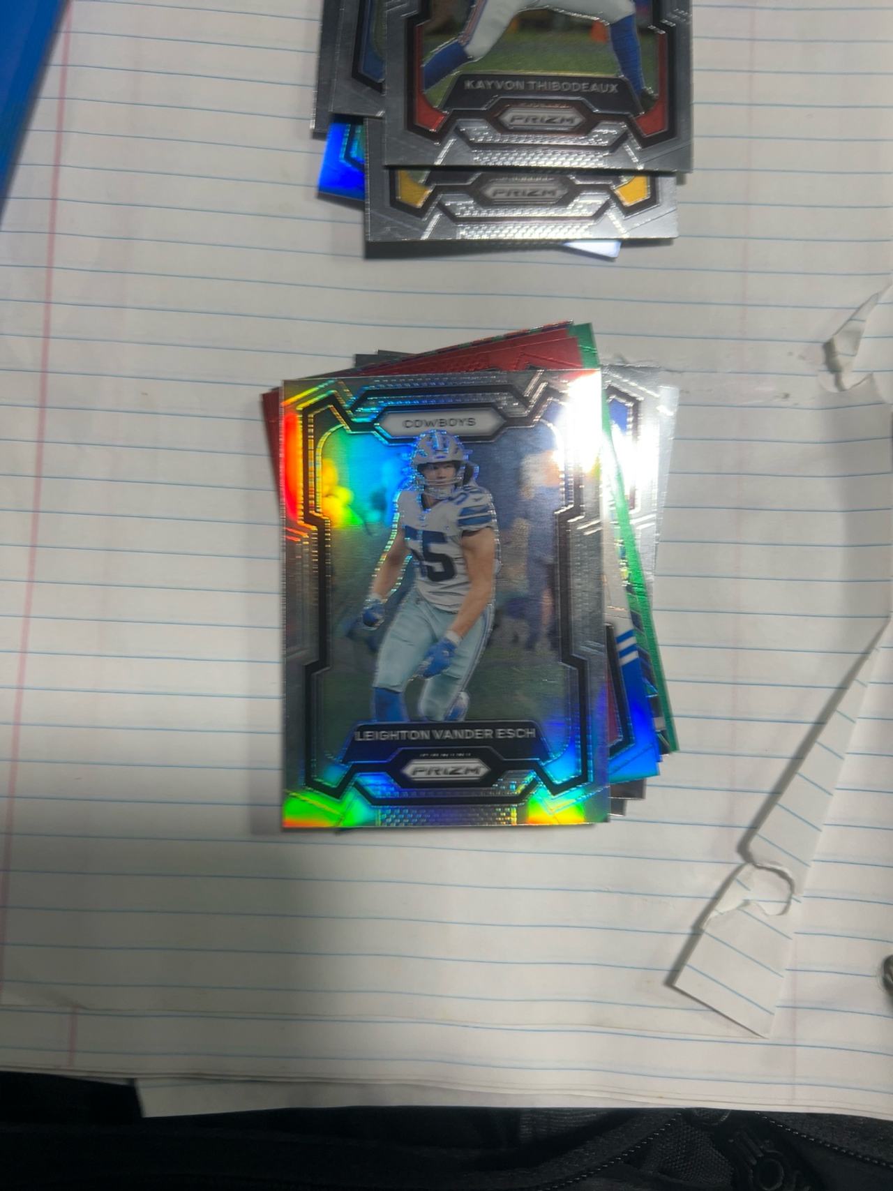 Panini Leighton Vander Esch 2023 Silver Prizm #76 Football Card