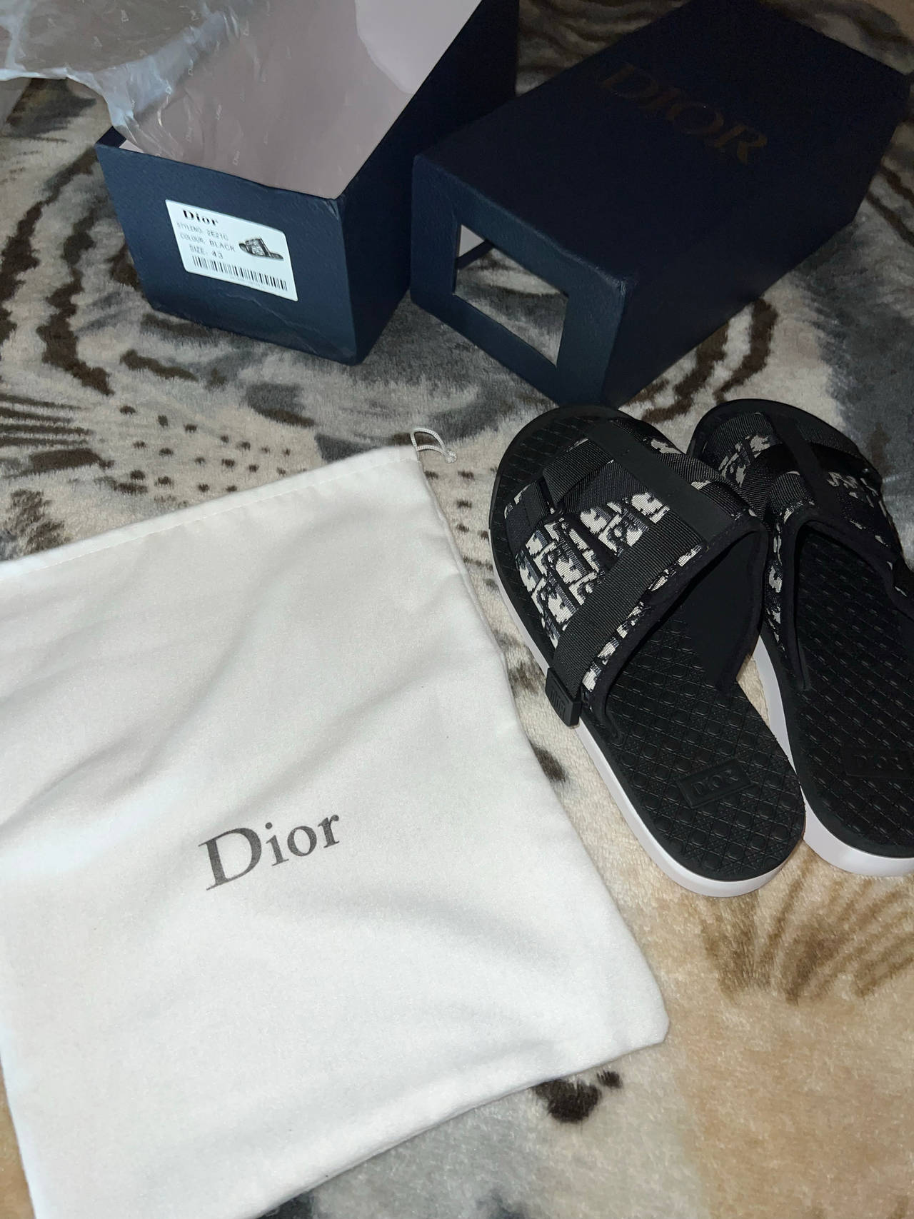 Dior Dway Slide Sandals