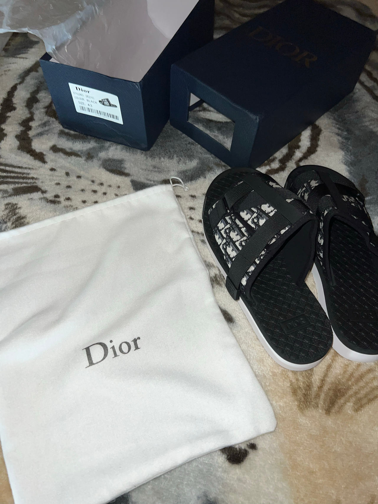 Dior Dway Slide Sandals