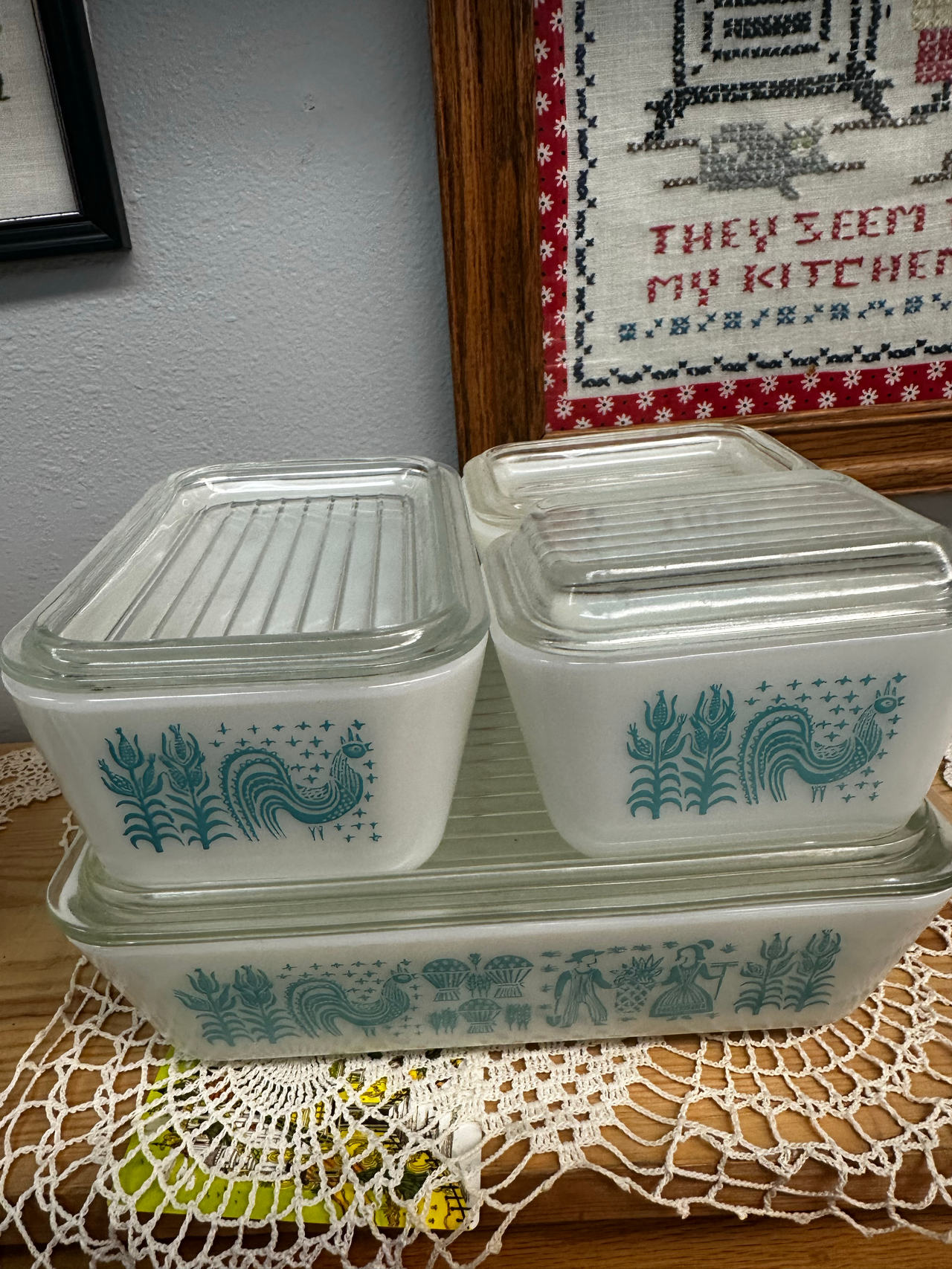 Pyrex Refrigerator Dishes