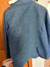 Vintage St Germain  Embroidered Denim Jacket - Image 3