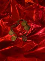 Vintage World Coin Bracelet - Image 1
