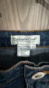 Coldwater Creek Women's High Rise Straight Leg Jeans size 10 - Image 2