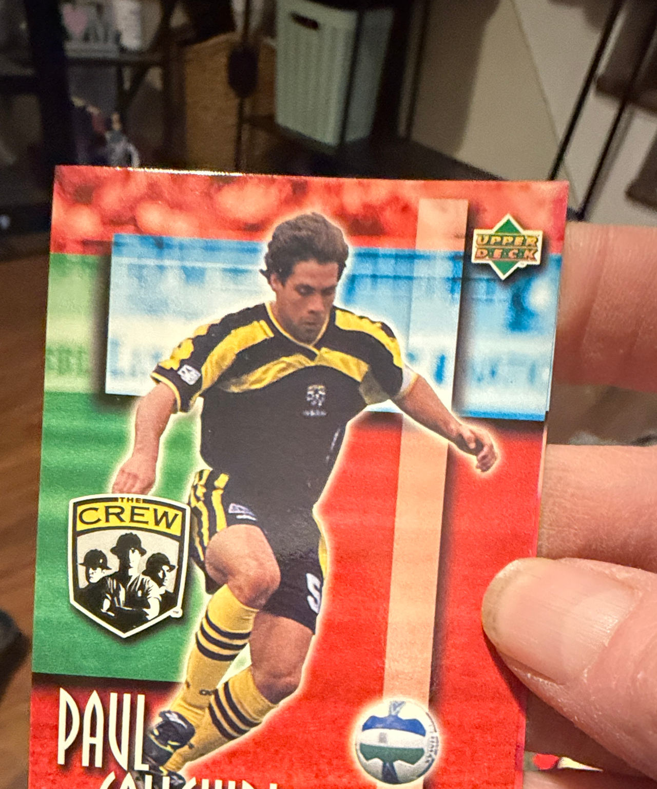 1997 Upper Deck MLS Paul Caligiuri #51 Columbus Crew