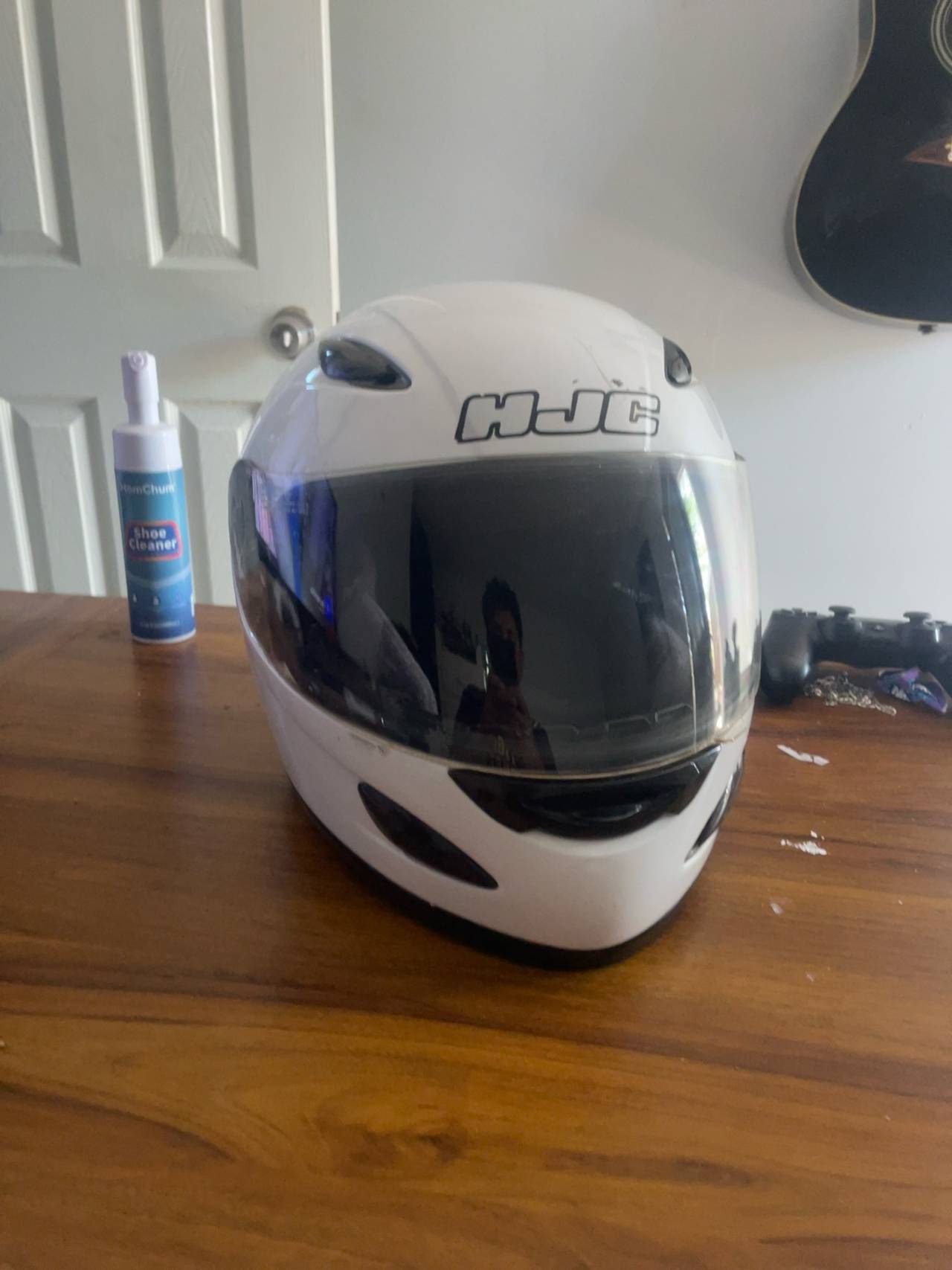 HJC CL-14 White Motorcycle Helmet