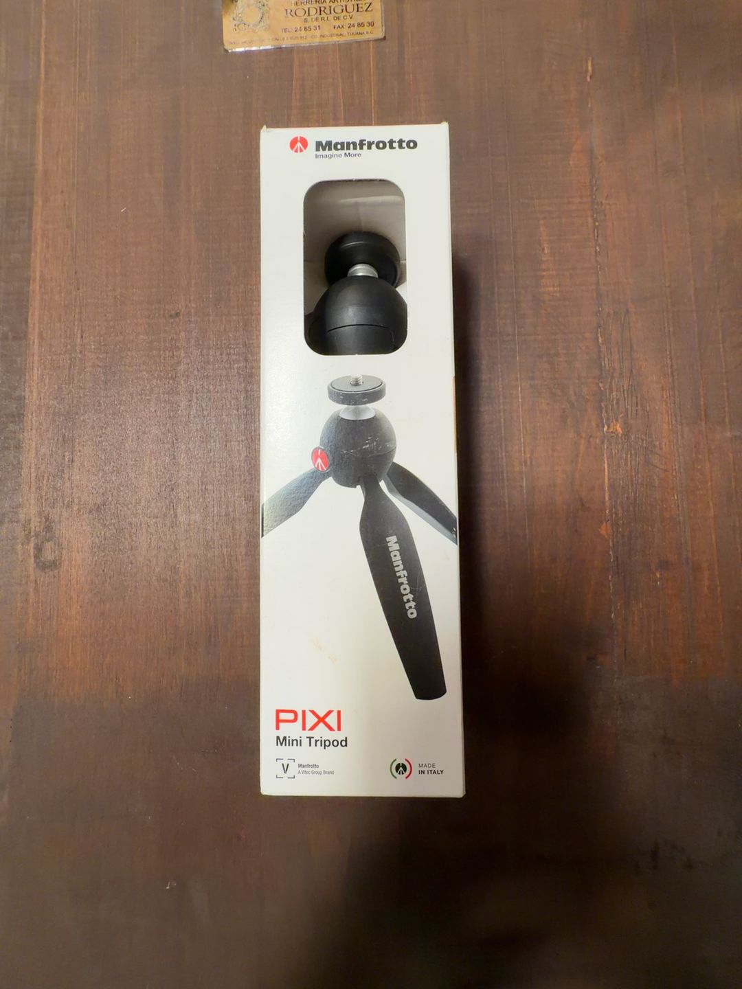 Manfrotto PIXI Mini Tripod Black Brand New