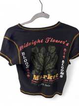 Urban Outfitters Midnight Flower Market Graphic Baby Tee - Image 2