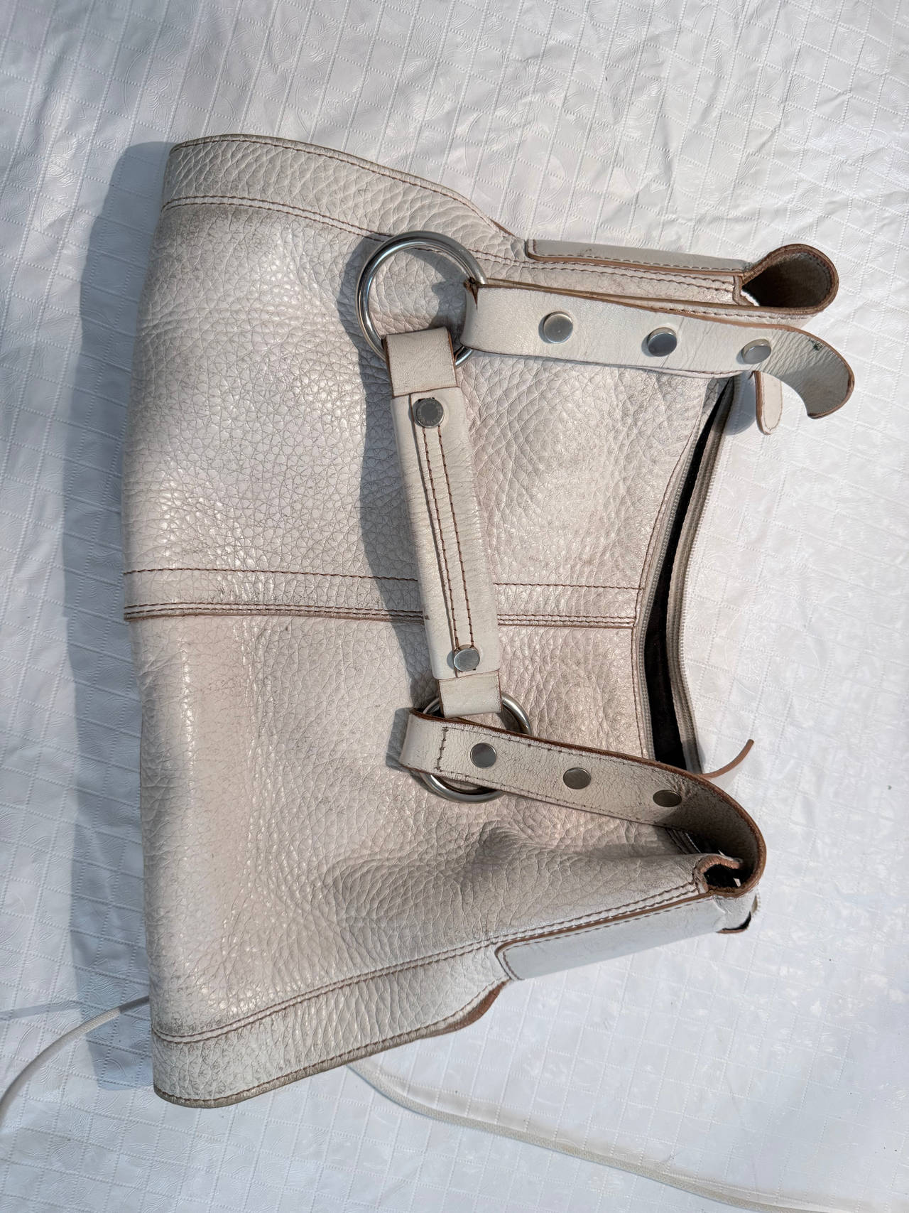 Coach Soho Pebbled Leather Hobo Bag