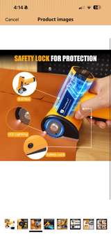 MulWark 4V Cordless Electric Rotary Cutter MLK-53921 - Image 7