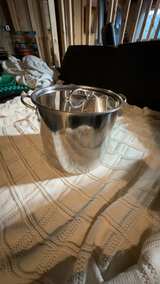 20qt Stainless Steel Stock Pot Silver - Image 1