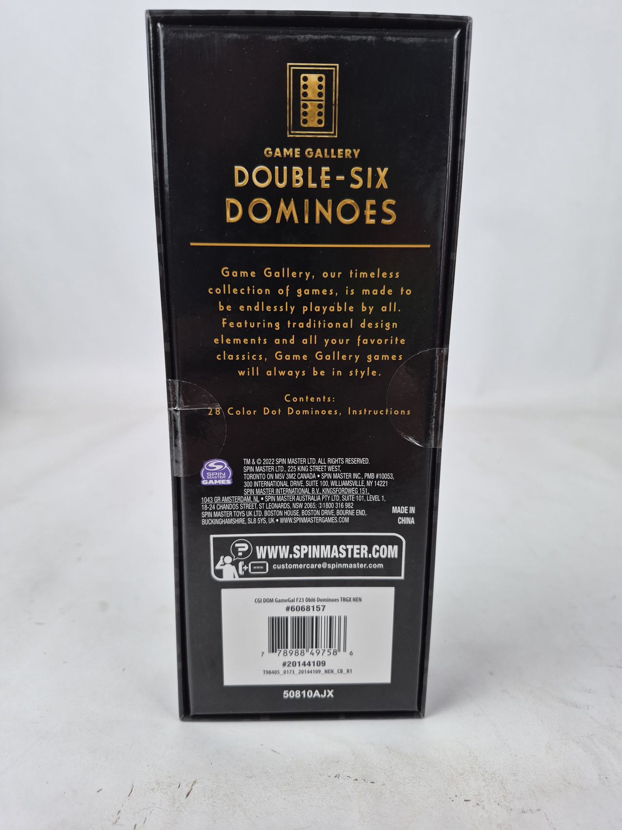 Game Gallery Double-Six Dominoes Set