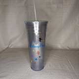 Disney Parks Icons Double Wall Tumbler with Straw - Image 1