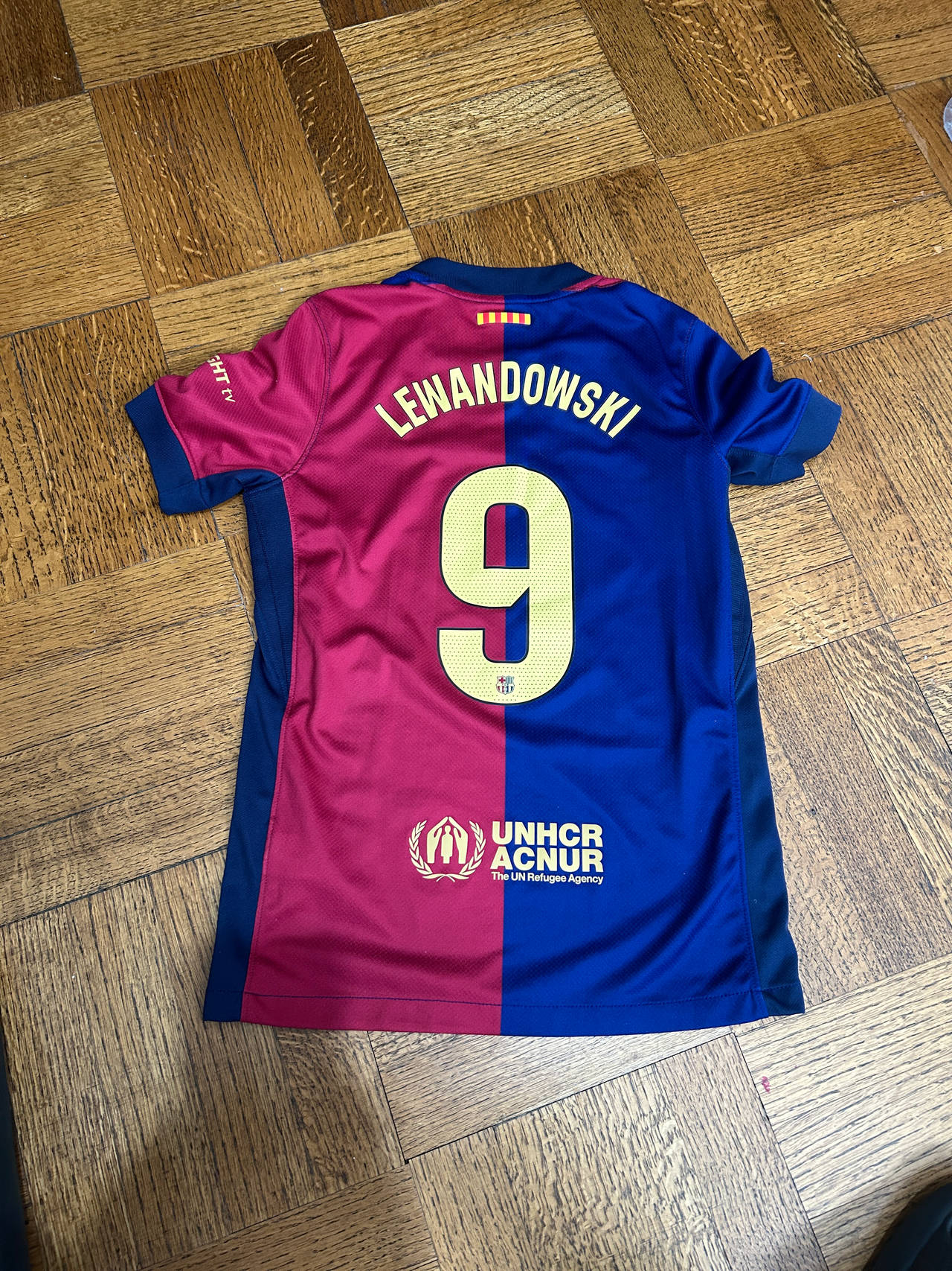 FC Barcelona Home Jersey 2024/25 Lewandowski #9