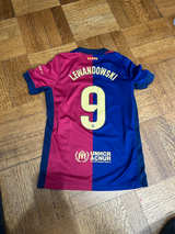 FC Barcelona Home Jersey 2024/25 Lewandowski #9 - Image 1