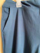 Blue Straight Leg Athletic Pants with Seahorse Logo size large - Image 4