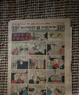 Vintage New York Sunday News Dick Tracy Comic Section June 24 1951 - Image 1