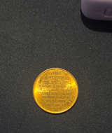 Shell Mr. President Coin Game Token James Buchanan - Image 1