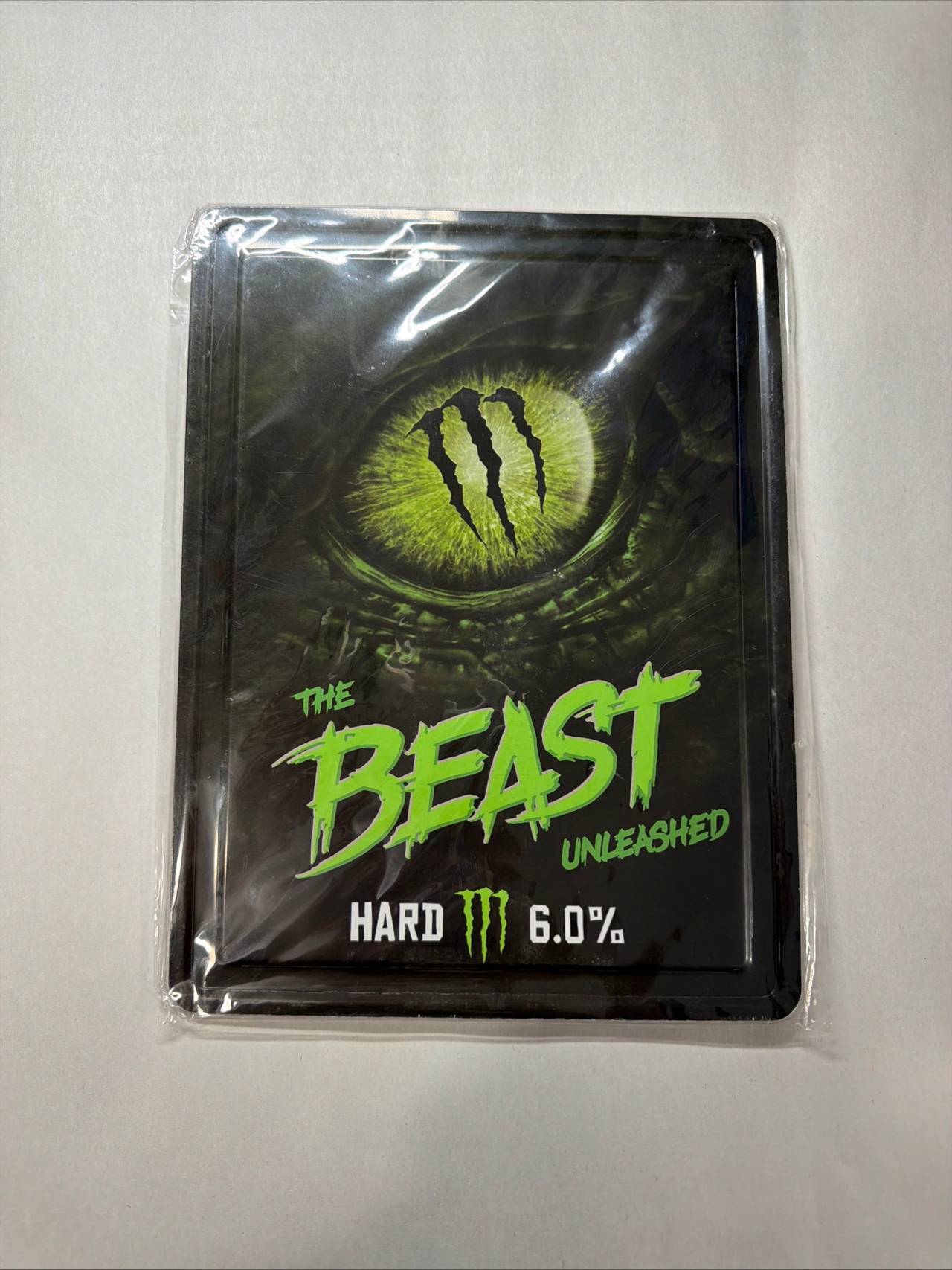 Monster The Beast Unleashed Double Sided Metal Serving Tray 11.85” New Sealed