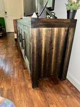 Rustic Wood TV Stand - Image 3