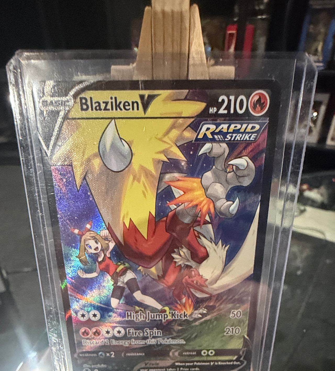 Blaziken V - TG14/TG30 - Silver Tempest Trainer Gallery