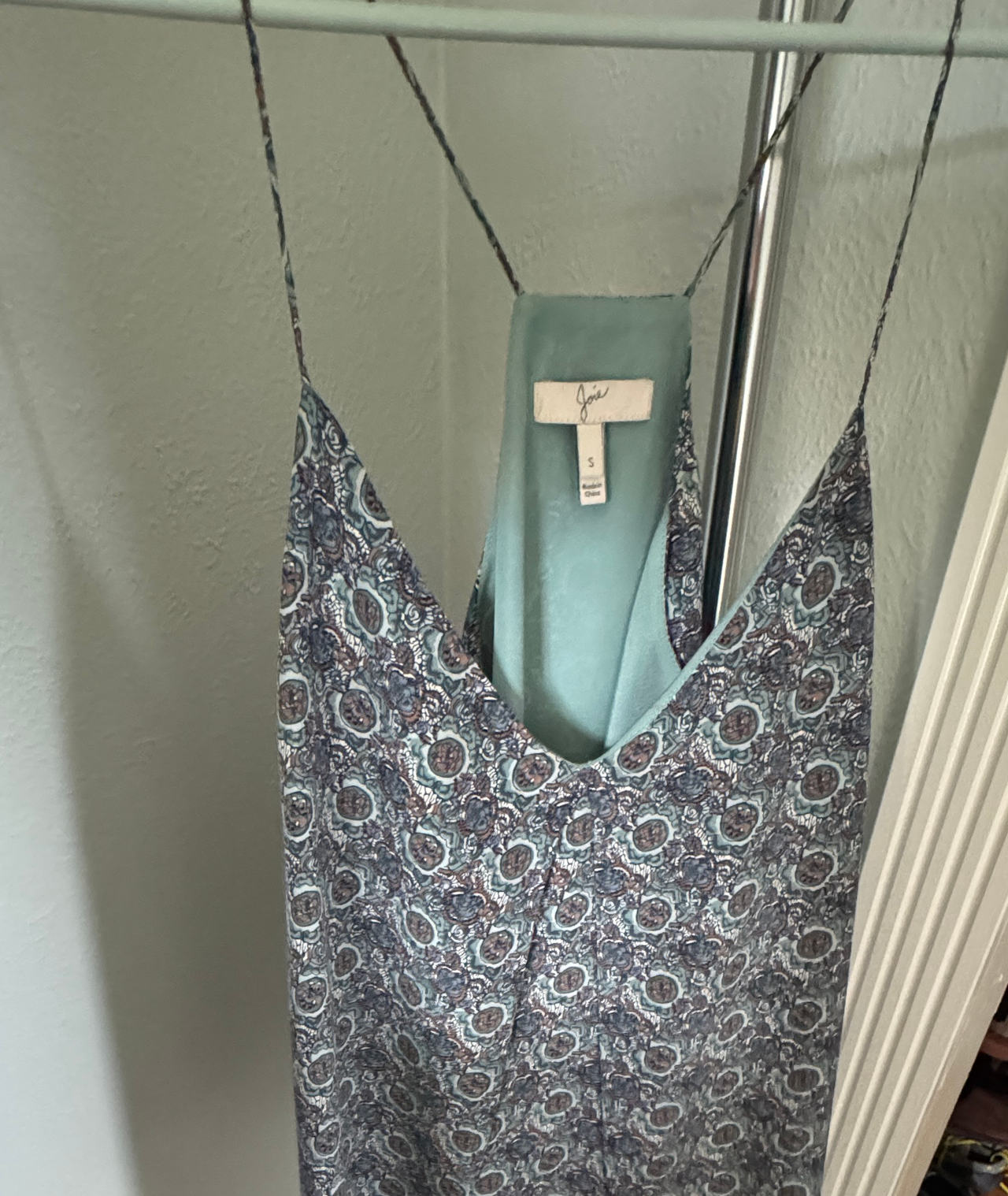 Joie Silk Medallion Print Cami Top