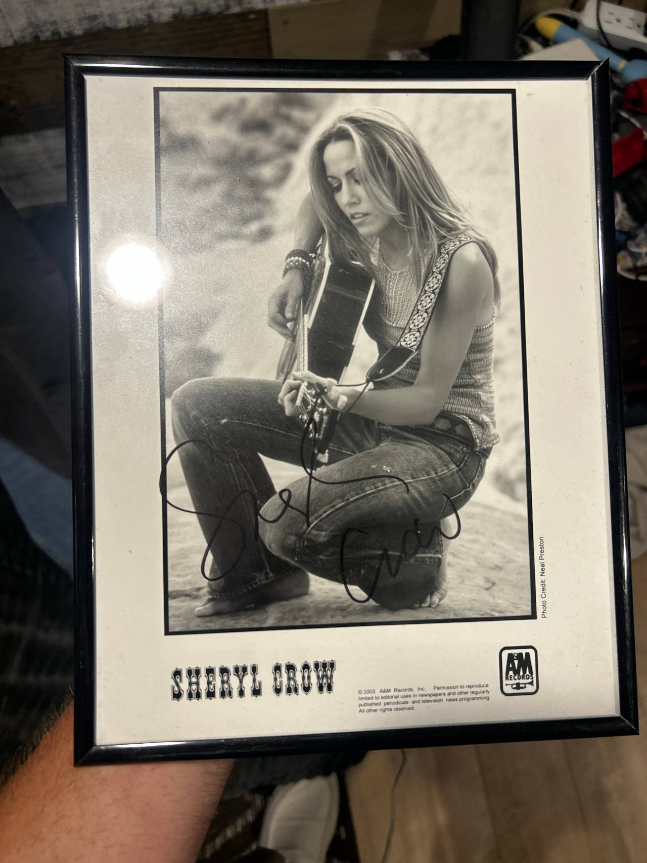 Sheryl Crow Autographed Promo Photo