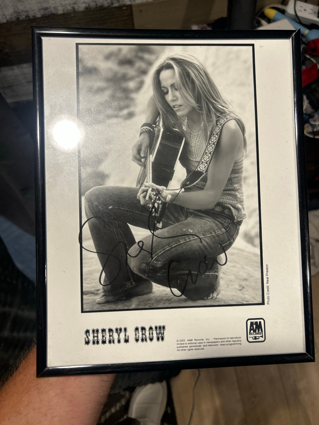 Sheryl Crow Autographed Promo Photo