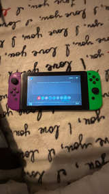 Nintendo Switch Splatoon 3 Neon Pink/Green Edition - Image 3