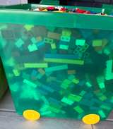 25 lb LEGO Assorted Bricks Pound Storage Tubs - Image 6