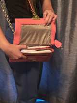 Michael Kors Cece Medium Faux Leather Shoulder Bag Tea Rose - Image 2