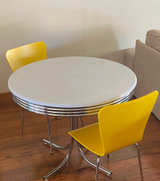 Retro 3-Piece Diner Dining Set - Image 5