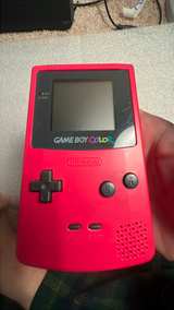 Nintendo Game Boy Color Berry works perfectly clean for age - Image 3