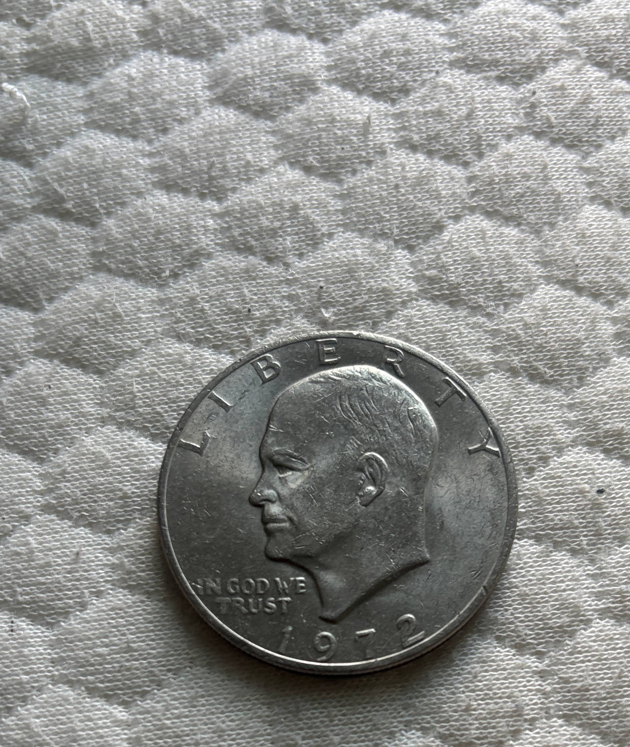 1972 Eisenhower Dollar Coin