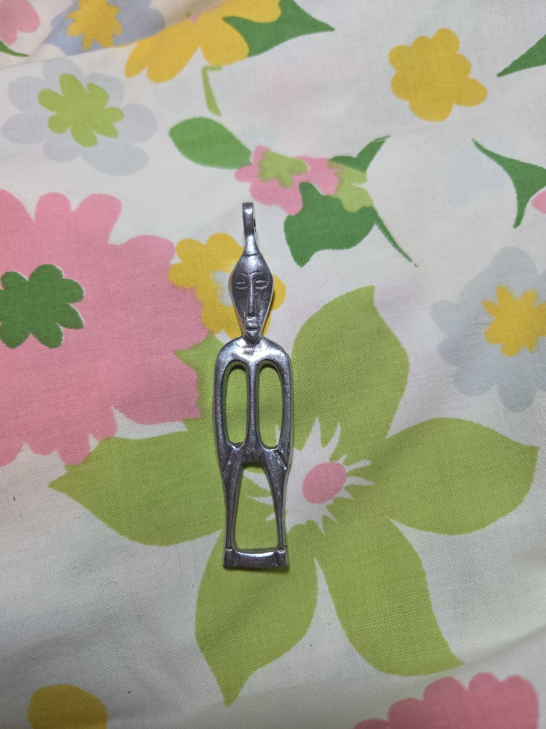 Vintage African Tribal Figure Pendant