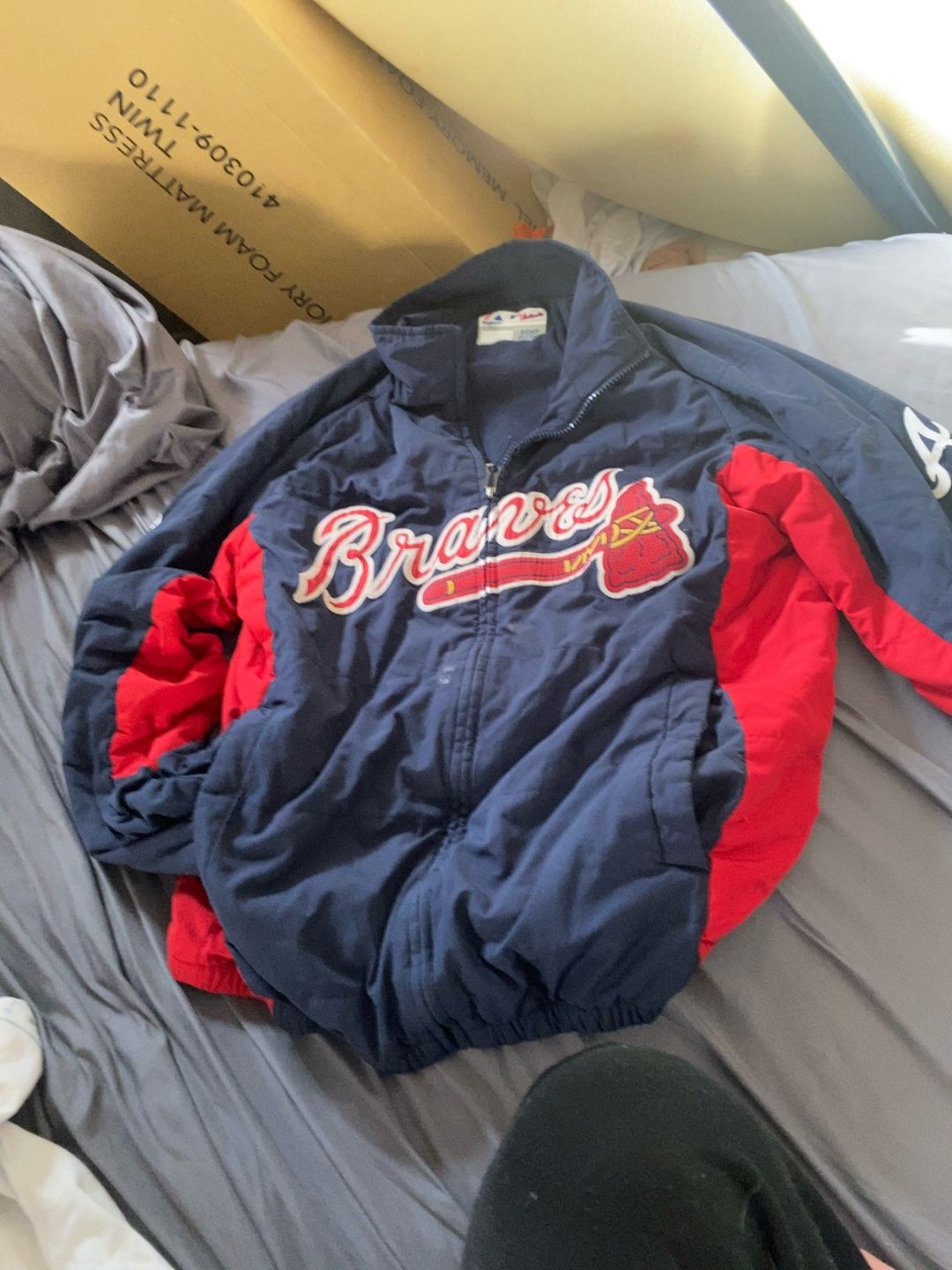 Starter Atlanta Braves Vintage Baseball Jacket