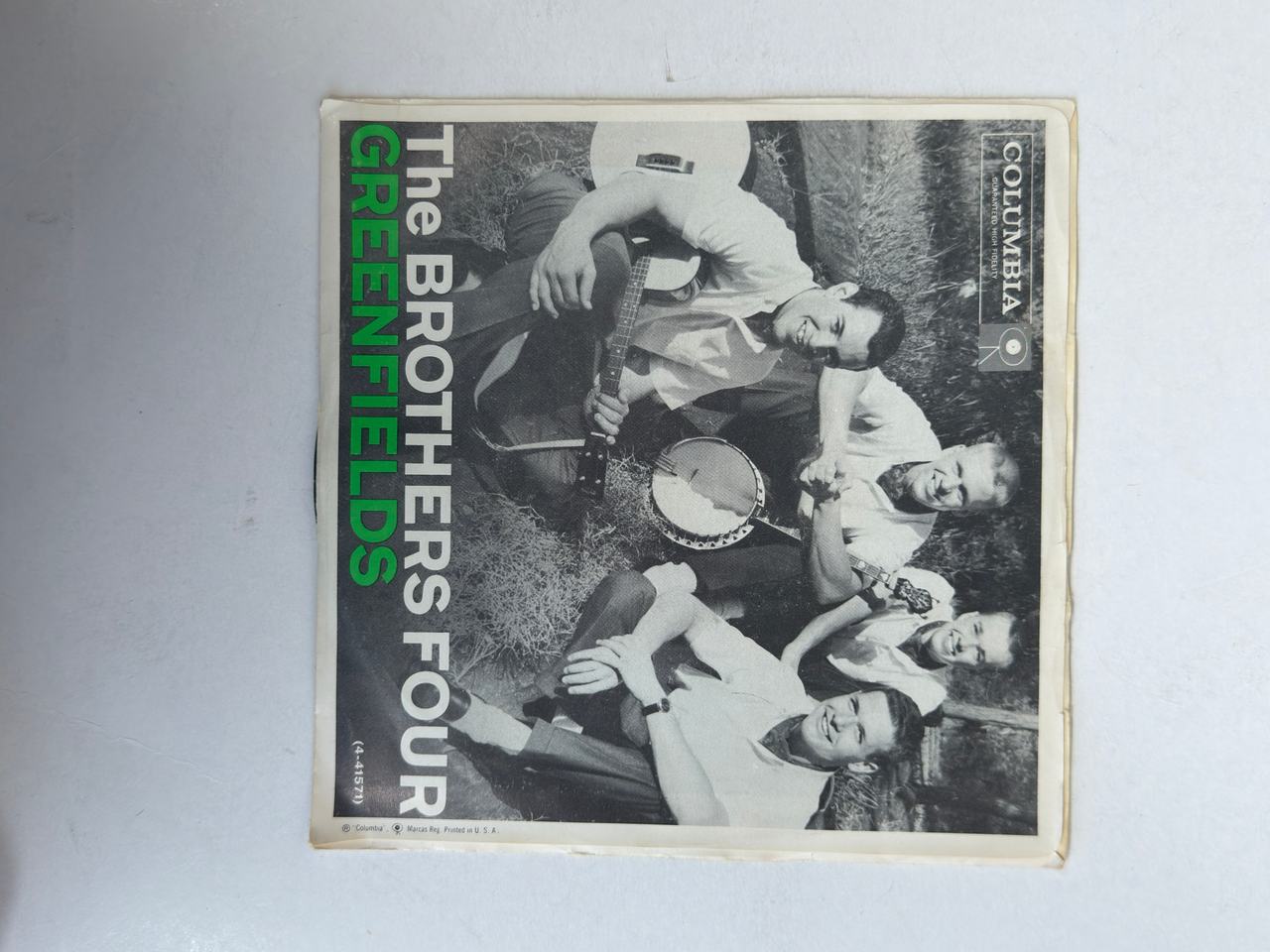 The Brothers Four - Greenfields 7" Vinyl Single