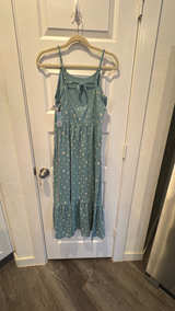 Cat & Jack Girls' Heart Print Knit Maxi Dress - Image 3