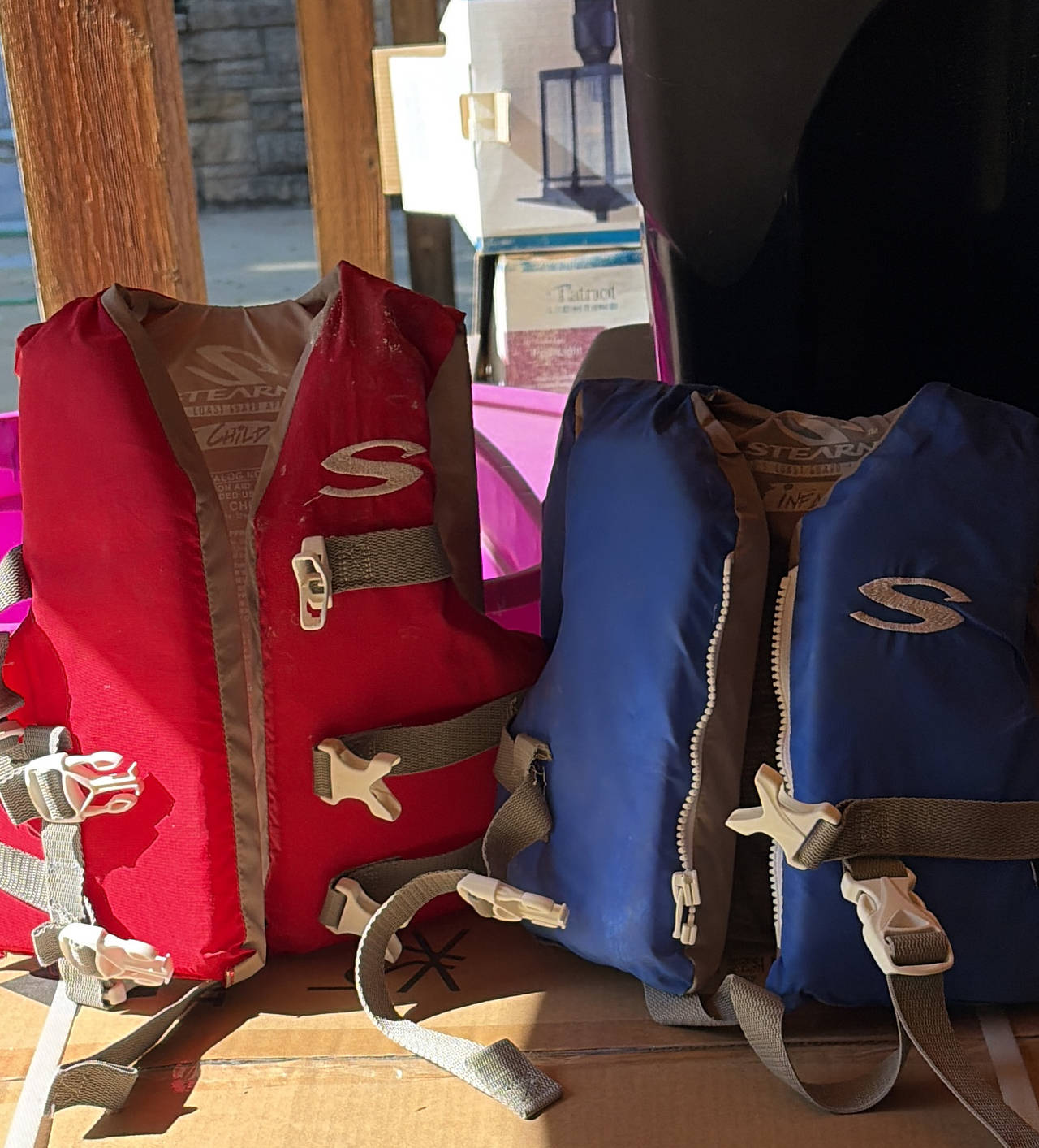 Stearns Child and Infant Life Jackets - Set of 2