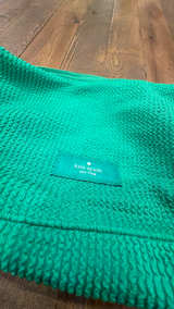 Kate Spade Green Bag Zipper Travel Luggage Makeup Purse - Image 2