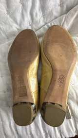 Paco Gil Mustard Yellow Buckle Flats Size 38 - Image 6