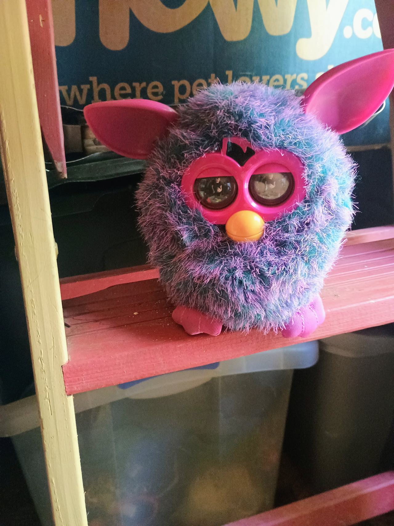 Hasbro Furby 2012 Voodoo Purple/Teal