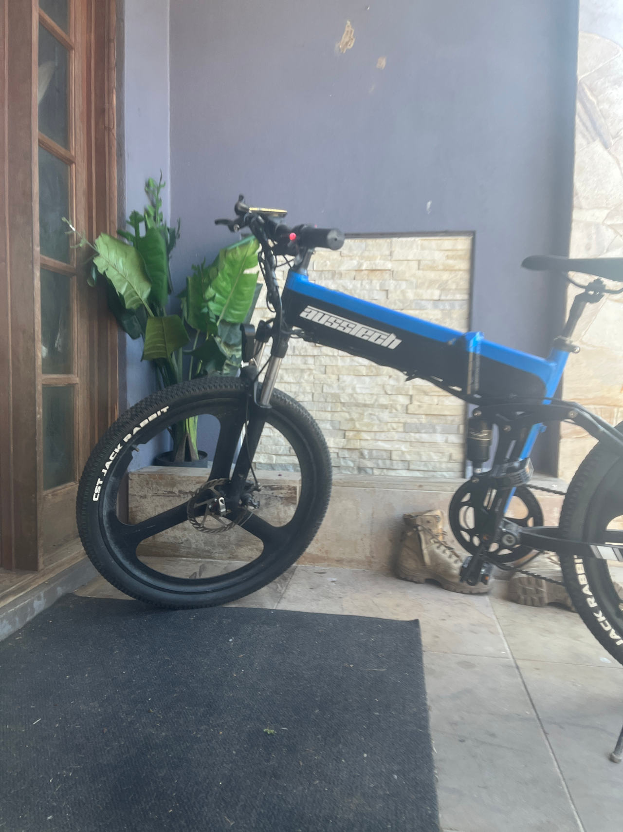 AussieTech Electric Folding Bike