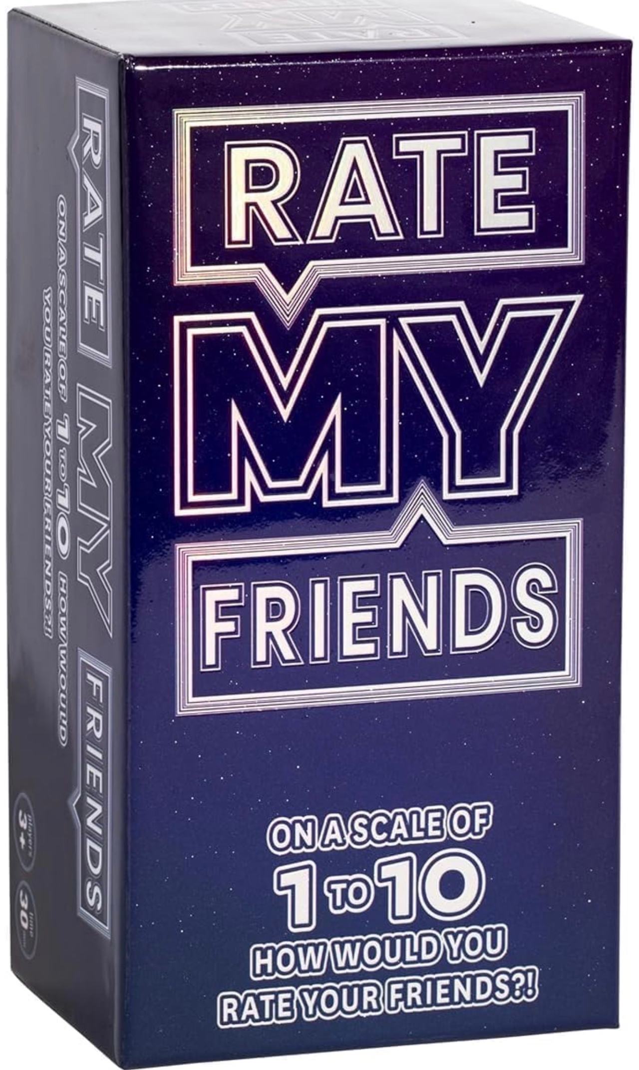 Rate My Friends Adult Party Card Game