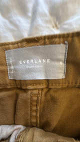 Everlane Women's High-Rise Wide-Leg Crop Pant Tan Brown - Image 2