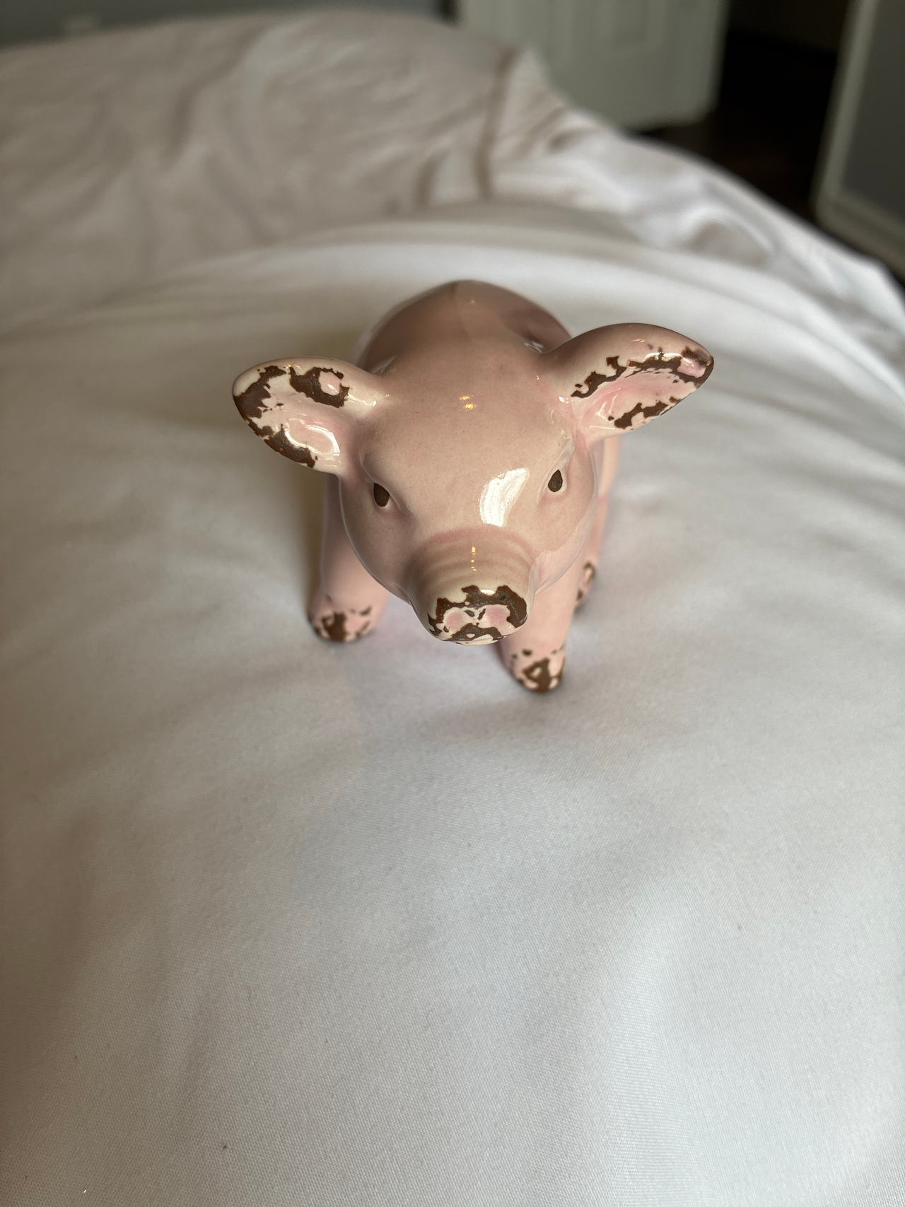 Ceramic Pig Figurine