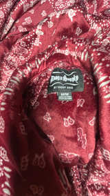 Dogg Supply x Burgundy 2 piece Pajama Set - Image 3