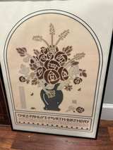 David Lance Goines Chez Panisse 4th Birthday Poster - Image 1