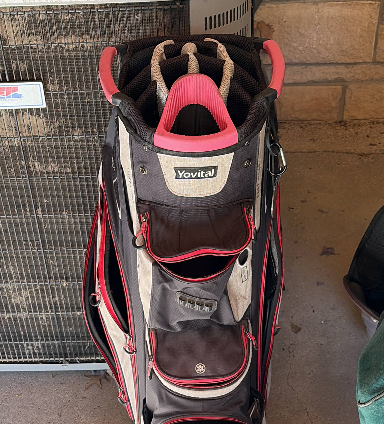 Yovital 14-Way Golf Cart Bag