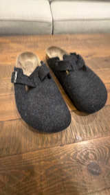 Birkenstock Boston Wool Felt Clog Anthracite - Image 2