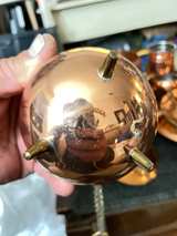 Vintage Copper Tea Kettle and Mug Set - Image 2